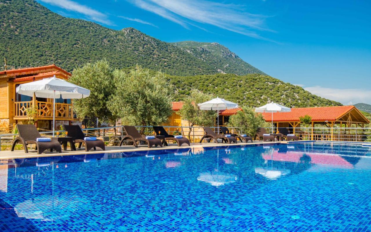 Doganin Ruhu Hotel & Bungalow Kaş Exterior foto