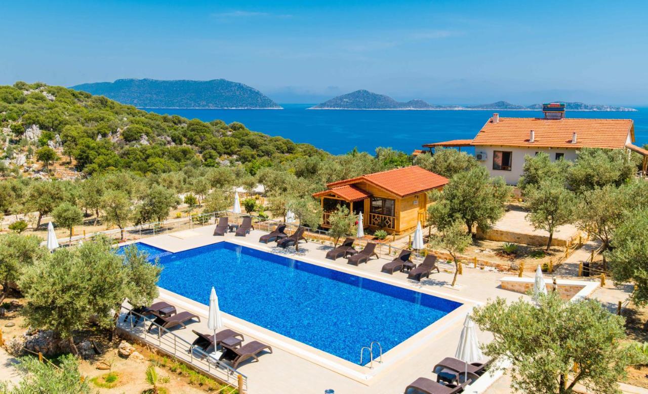 Doganin Ruhu Hotel & Bungalow Kaş Exterior foto
