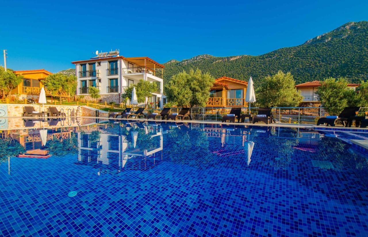 Doganin Ruhu Hotel & Bungalow Kaş Exterior foto