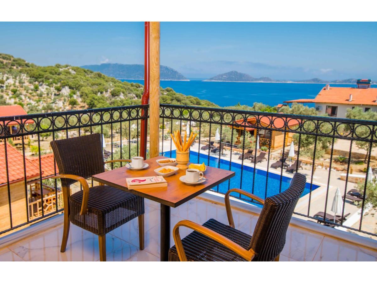 Doganin Ruhu Hotel & Bungalow Kaş Exterior foto