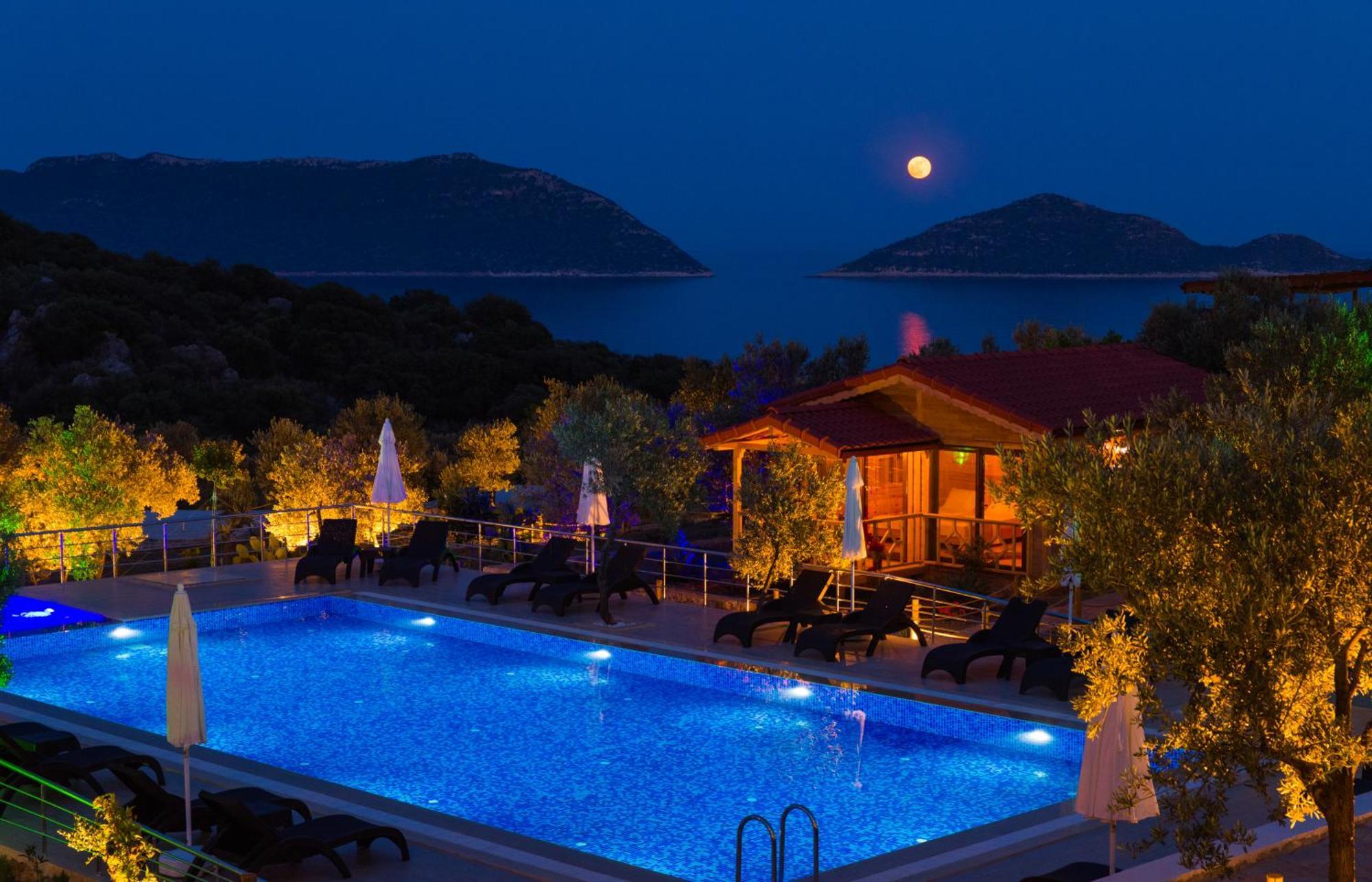 Doganin Ruhu Hotel & Bungalow Kaş Exterior foto