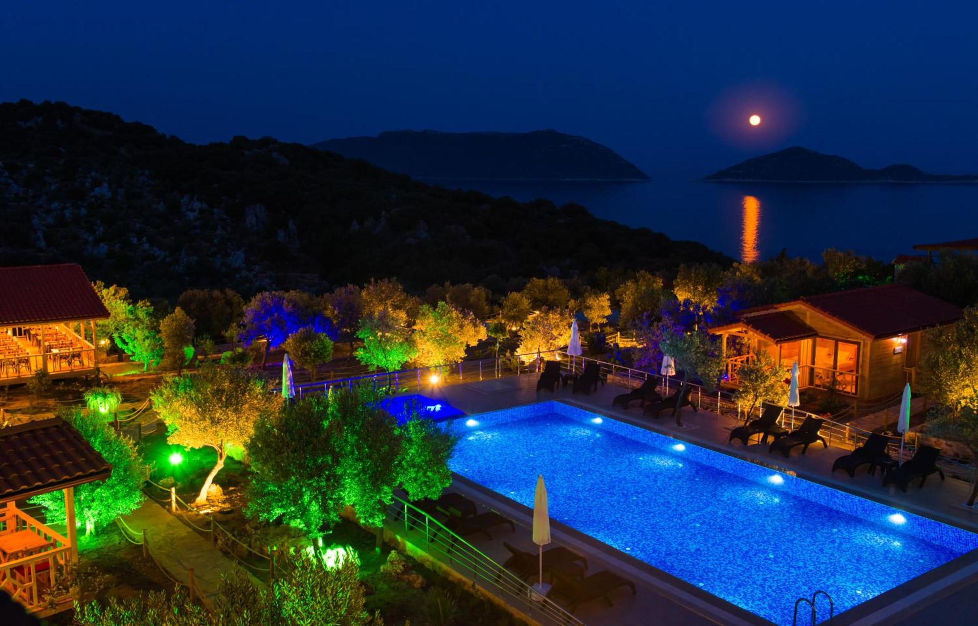 Doganin Ruhu Hotel & Bungalow Kaş Exterior foto