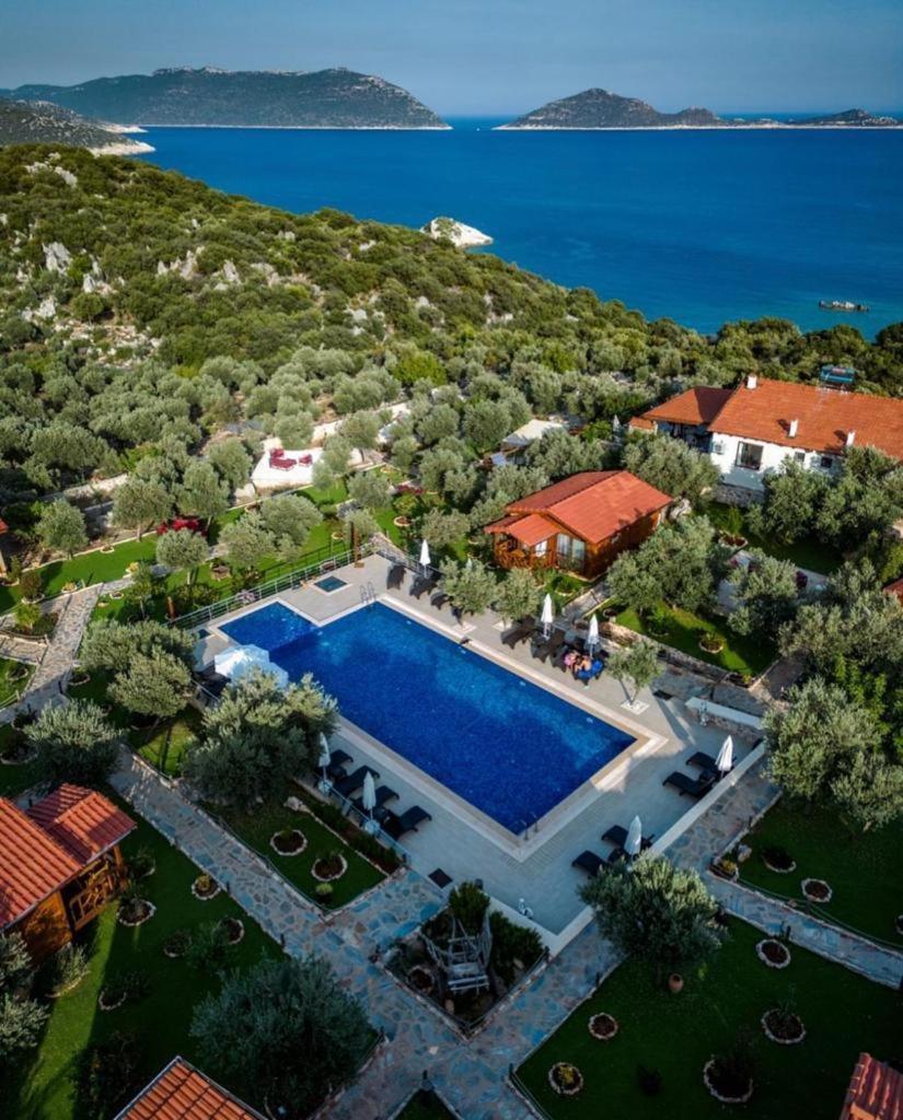 Doganin Ruhu Hotel & Bungalow Kaş Exterior foto